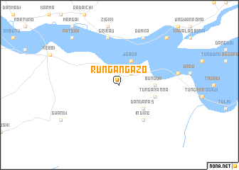 map of Rungan Gazo
