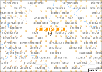 map of Rungatshofen