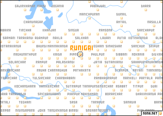 map of Runigāi