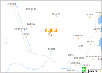 map of Runigi