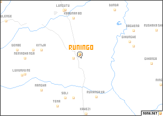 map of Runingo