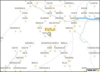map of Runji