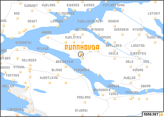 map of Runnhovda