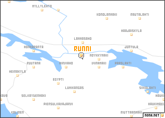 map of Runni