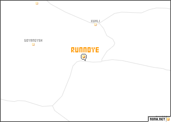 map of Runnoye