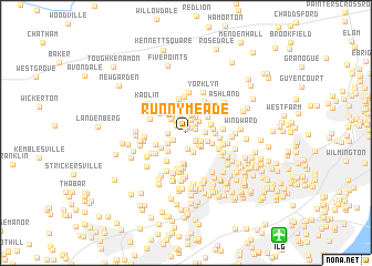 map of Runnymeade