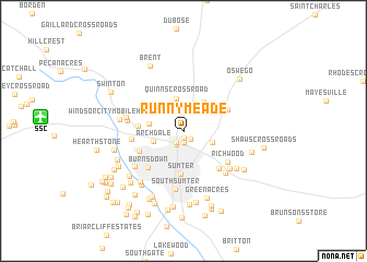 map of Runnymeade