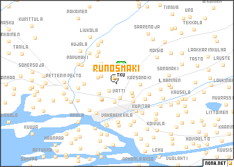 map of Runosmäki