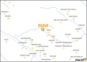 map of Rūnūn