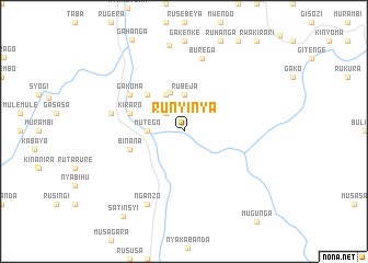 map of Runyinya