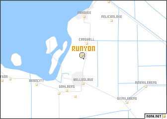 map of Runyon