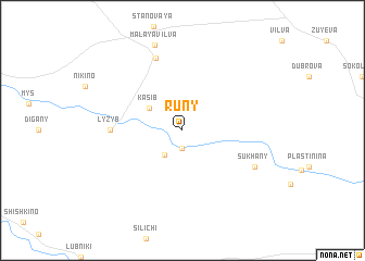 map of Runy