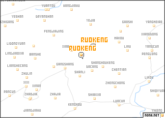 map of Ruokeng