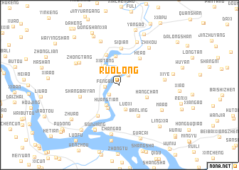 map of Ruolong