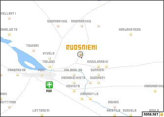 map of Ruosniemi