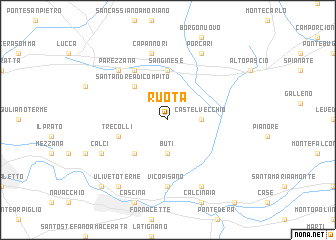 map of Ruota