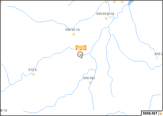map of Ruo