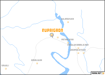 map of Rupāigaon