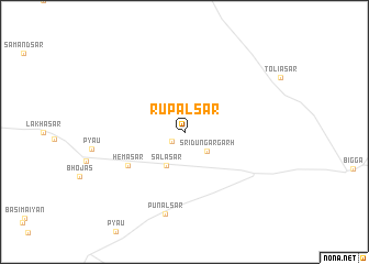 map of Rūpālsar