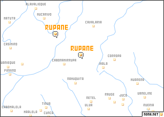 map of Rupane