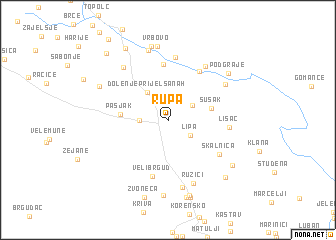 map of Rupa