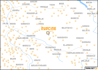 map of Rupčine