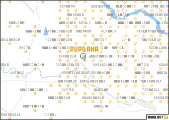 map of Rupdaha