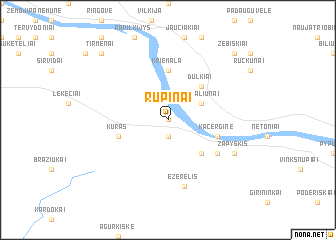 map of Rupinai