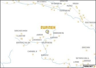 map of Rūpīneh
