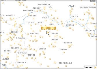 map of Rupni Do