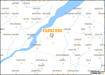 map of Rupo Chak