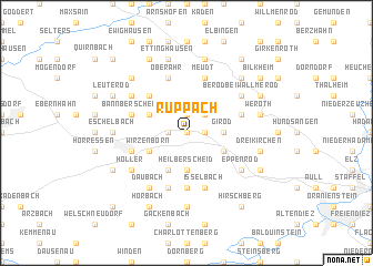 map of Ruppach