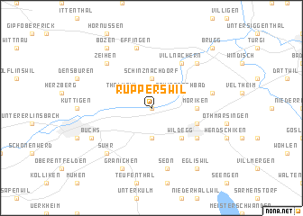 map of Rupperswil