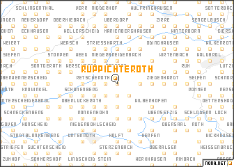 map of Ruppichteroth