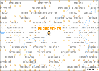 map of Rupprechts