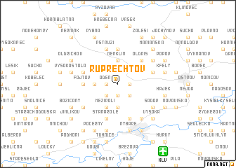 map of Ruprechtov