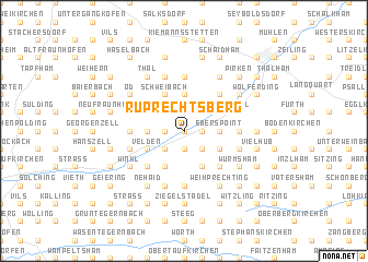 map of Ruprechtsberg