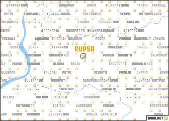 map of Rupsa