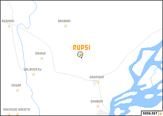map of Rupsi