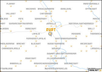 map of Rupt
