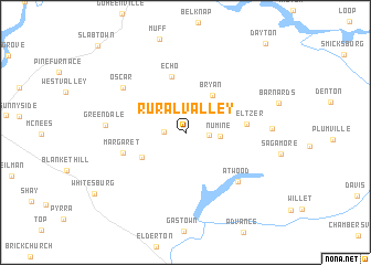 map of Rural Valley