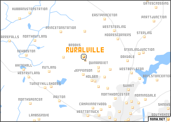 map of Ruralville