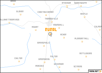 map of Rural