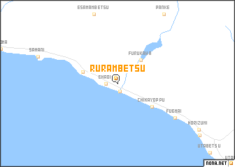 map of Rurambetsu