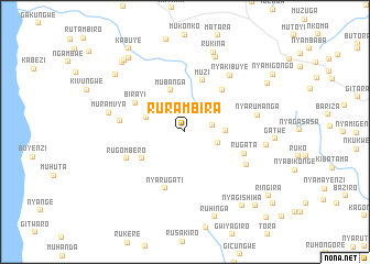 map of Rurambira