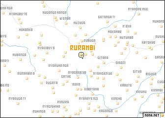 map of Rurambi