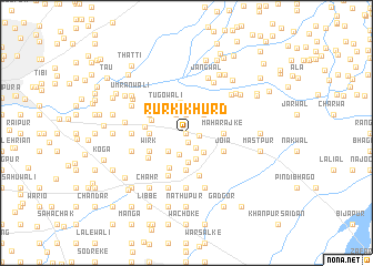 map of Rurki Khurd