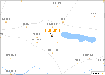 map of Ruruma