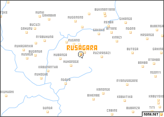 map of Rusagara