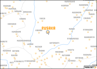 map of Rusaka